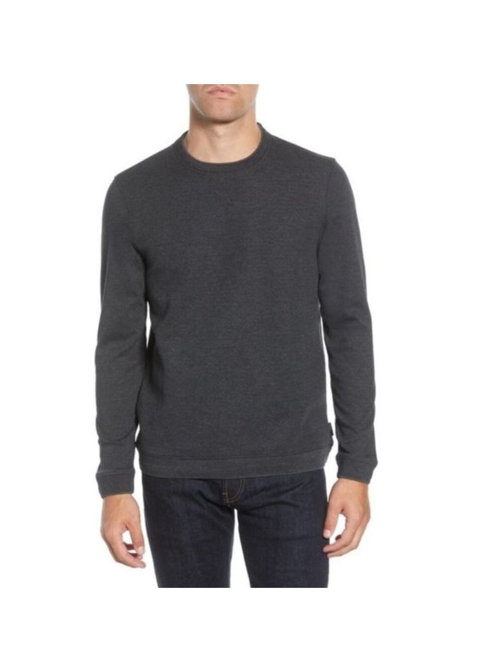 Ted Baker London Tricks Slim Fit Quilted Jersey Sw